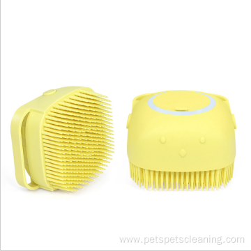 Pet dog cat shampoo bath storage pet brush